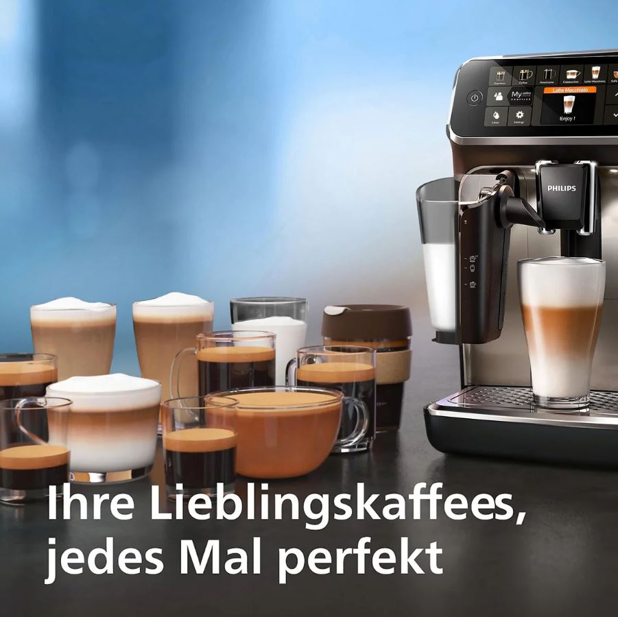 Kaffeevollautomat – LatteGo 5400 + GRATIS Luxus-Kaffee-Set